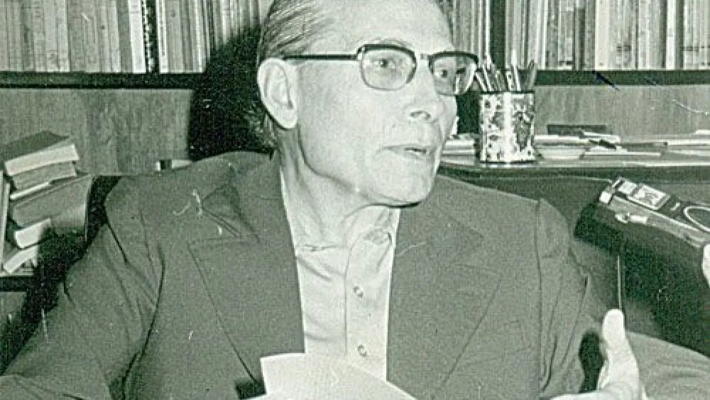 César Alonso de las Heras. Archivo