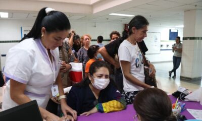 Controles médicos en el Hospital de Clínicas. Foto: Prensa FCM UNA.