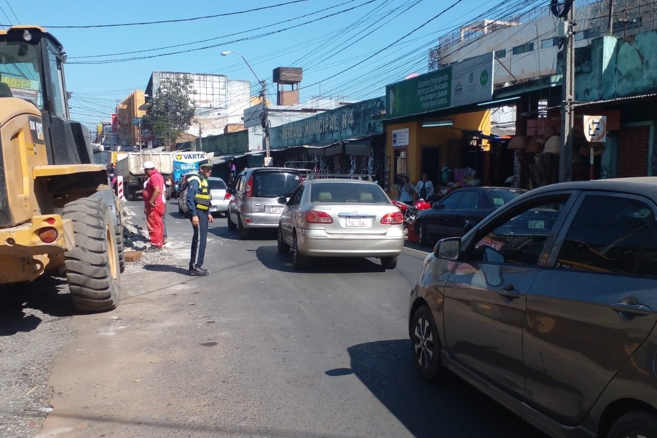 Zona de Pettirossi y República Francesa de Asunción. Foto: Gentileza.