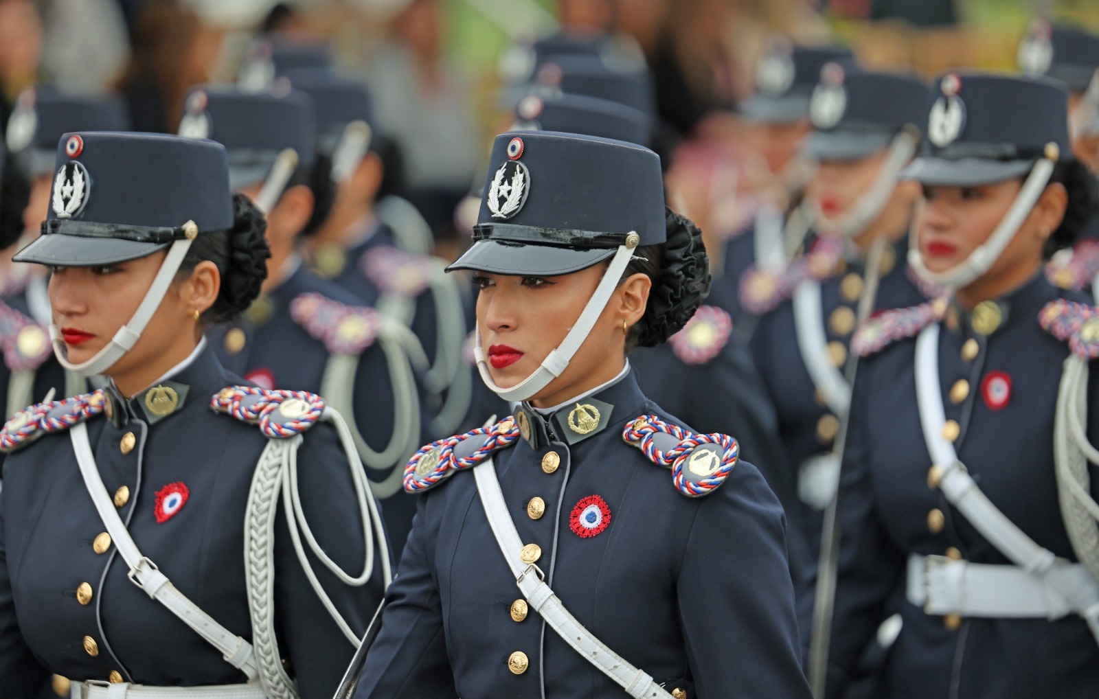 Desfile por día de la independencia. Foto: Gentileza.