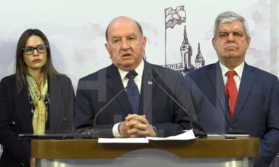 Paula Carro, Cíbar Benítez y Enrique Riera. Foto: El Nacional.