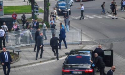 El primer ministro de Eslovaquia, Robert Fico, fue baleado este miércoles tras una reunión de gobierno. Foto: DW.