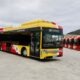 Buses eléctricos del Grupo Ruiz de España. Foto: Gentileza.