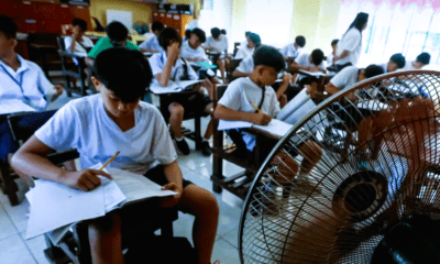 "Esto es debido al índice de calor peligroso de hasta 45 grados, de acuerdo con la Oficina de Reducción de Desastres de Manila", dijo el Ayuntamiento. Foto: Rolex de la Pena/EPA/DW