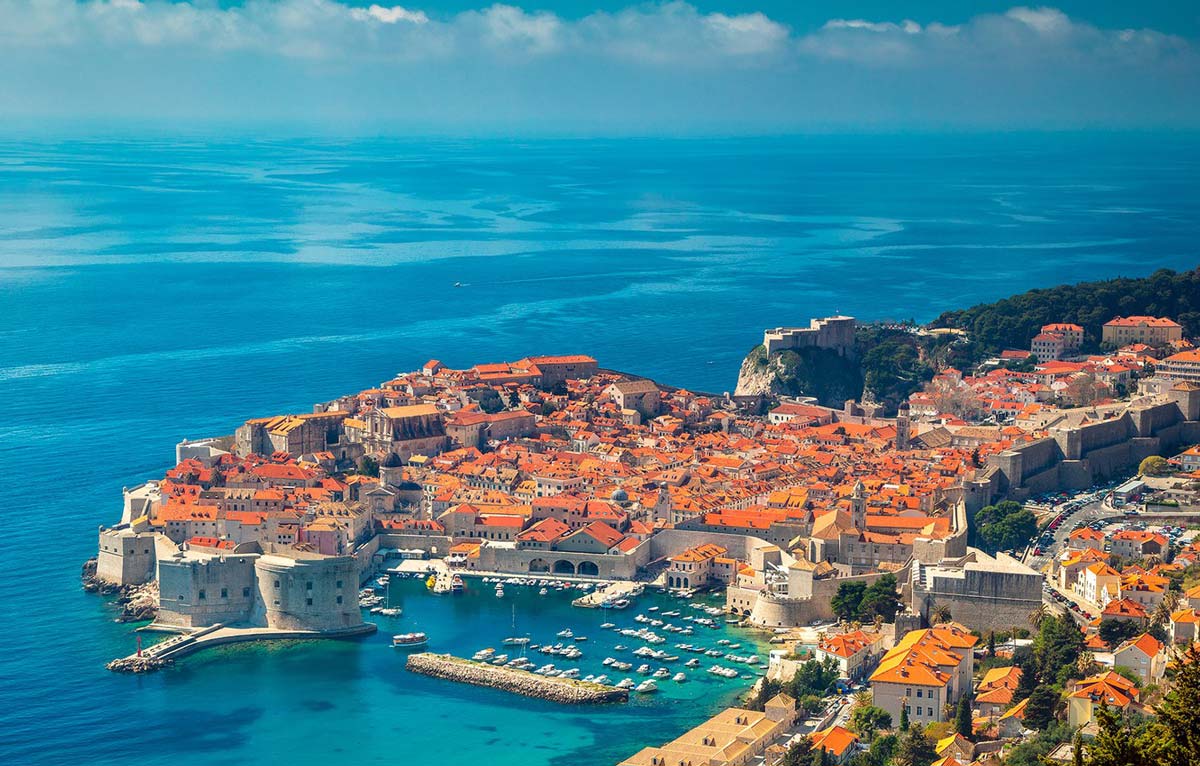 Vista de Dubrovnik en Croacia. Foto: La croacia.es