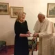 La directora de Unicef, Catherine Russell, y el Papa Francisco - UNICEF