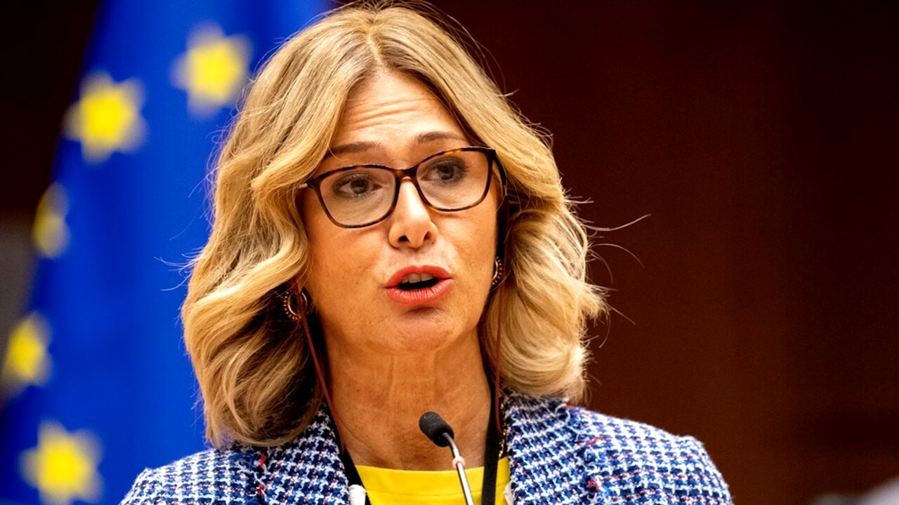 Francesa Donato, diputada italiana. Foto: Europa News.