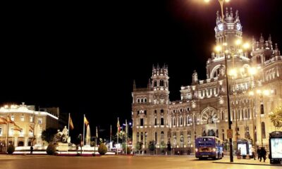 Calles de Madrid por la noche. Foto: Archivo.