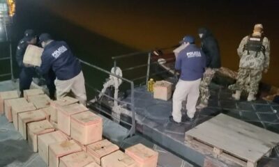 Unas 200 cajas de aceite de contrabando fueron incautadas. Foto: R. 780 AM.