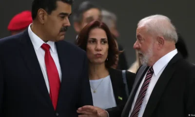 Nicolás Maduro (izq.) y Lula da Silva, durante un encuentro en Braslia. (Imagen de archivo: 29.05.2023)Imagen: Gustavo Moreno/AP/picture alliance/ DW