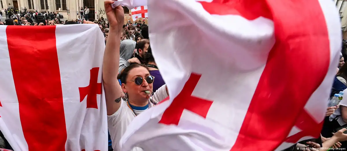 La nueva normativa ha suscitado numerosas protestas en Georgia en los últimos meses.Imagen: Vano Shlamov/AFP/Getty Images