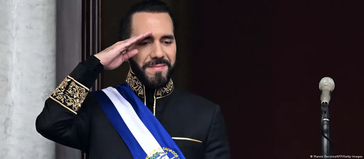 Nayib Bukele, al asumir su segundo mandato como presidente de El Salvador.Imagen: Marvin Recinos/AFP/Getty Images