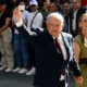 AMLO fue a votar acompañado por su esposa, Beatriz Gutiérrez.Imagen: Carlos Tischler/eyepix via ZUMA Press Wire/picture alliance