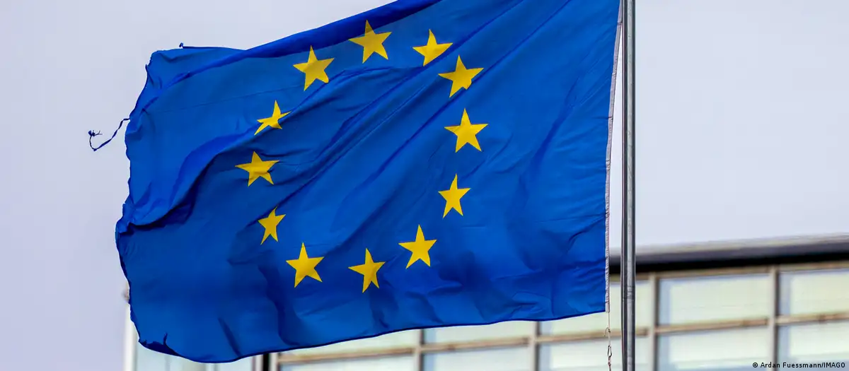 Bandera de la Unión Europea. Foto: Ardan Fuessmann/IMAGO