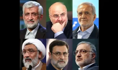 Los aspirantes a suceder a Ebrahim Raisi, el presidente de Irán recientemente fallecido en un siniestro aéreo.Imagen: Shafaqna/ DW