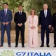 La "foto de familia" del G7, en Italia. Imagen: Alex Brandon/AP Photo/picture alliance