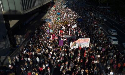 Protesta contra el aborto en el Brasil. Imagen: Ettore Chiereguini/AP Photo/picture alliance