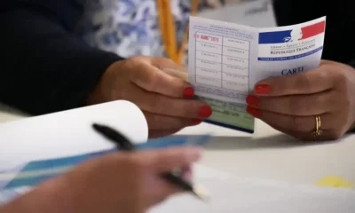 Elecciones en Francia. Foto: LOU BENOIST/AFP.