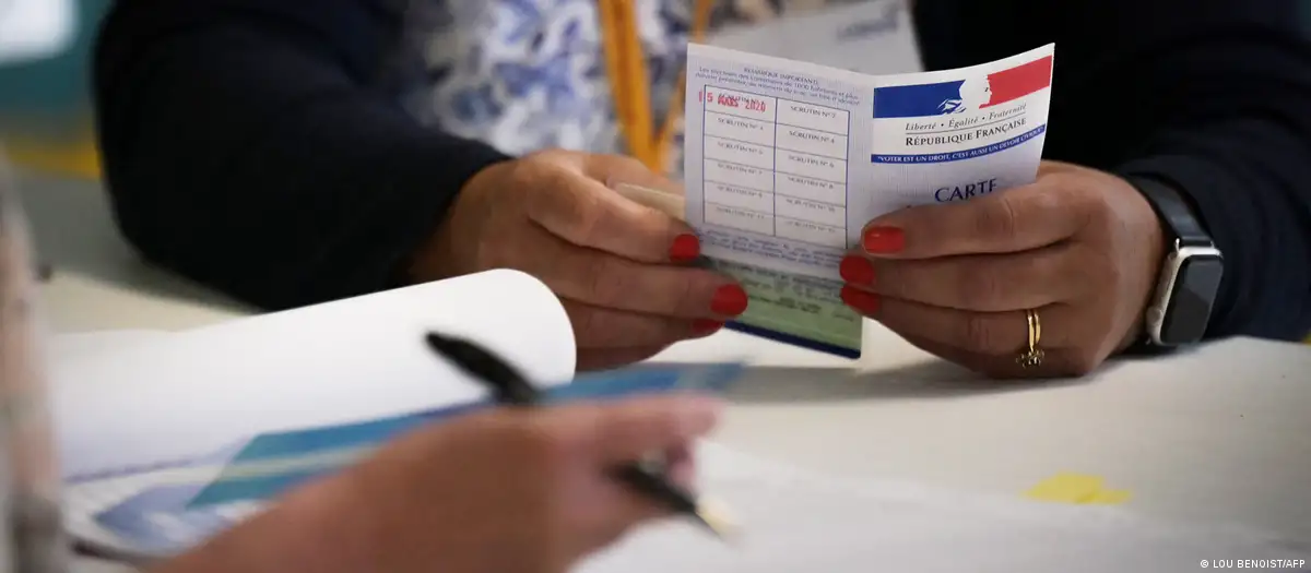 Elecciones en Francia. Foto: LOU BENOIST/AFP.