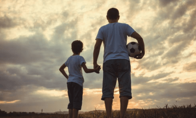 Padre e hijo. Foto: El Universo.