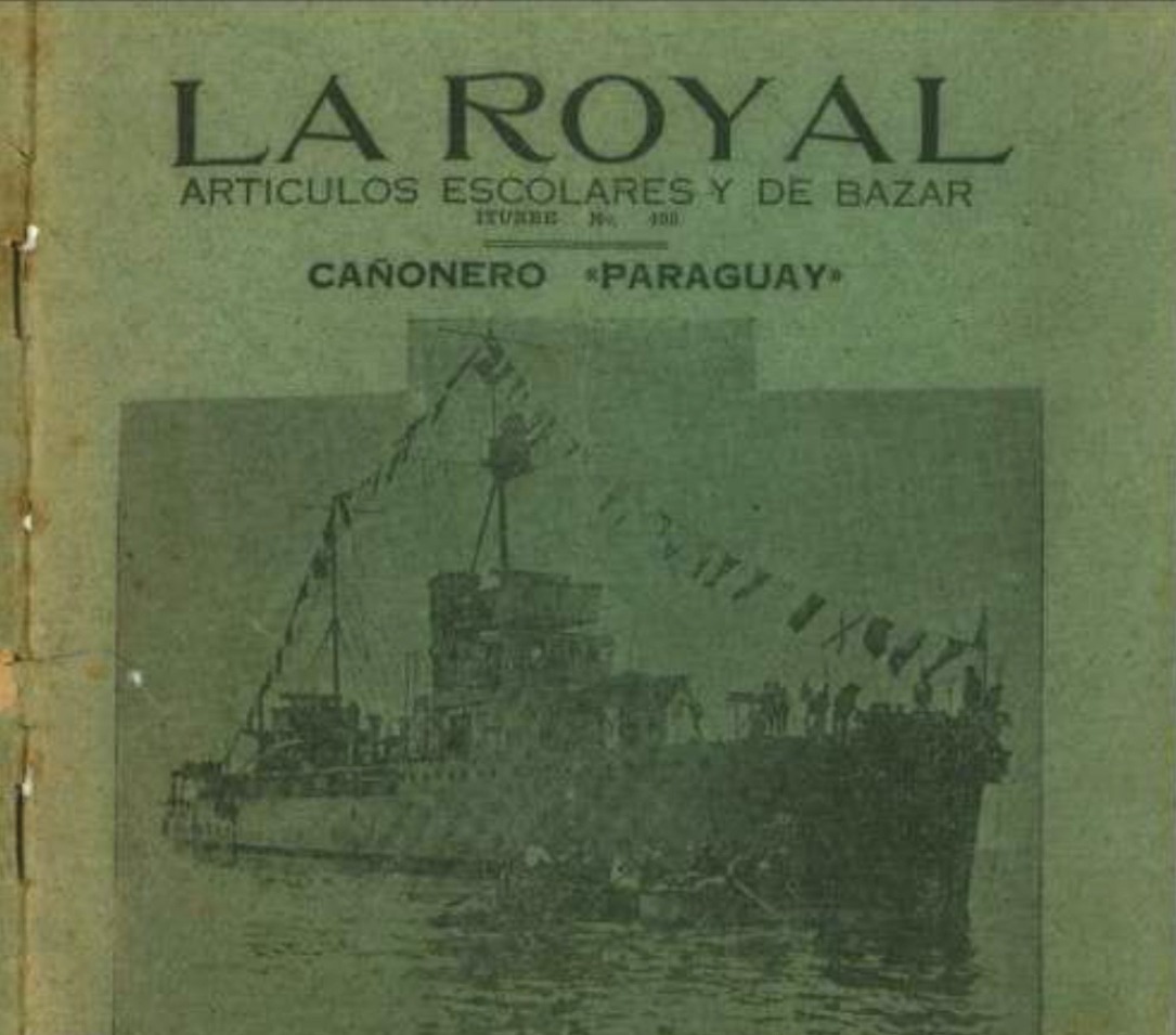 La disputa por los territorios entre Paraguay y Bolivia, en los textos escolares. Mapa de 1905 del libro de Héctor F. Decoud (izquierda) y carátula del libro boliviano de 3er grado de instrucción primaria de 1928 (derecha) de autoría de Alfredo y Heriberto Guillén Pintos. 