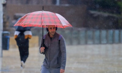 Intensas lluvias. Foto: Europa Press.