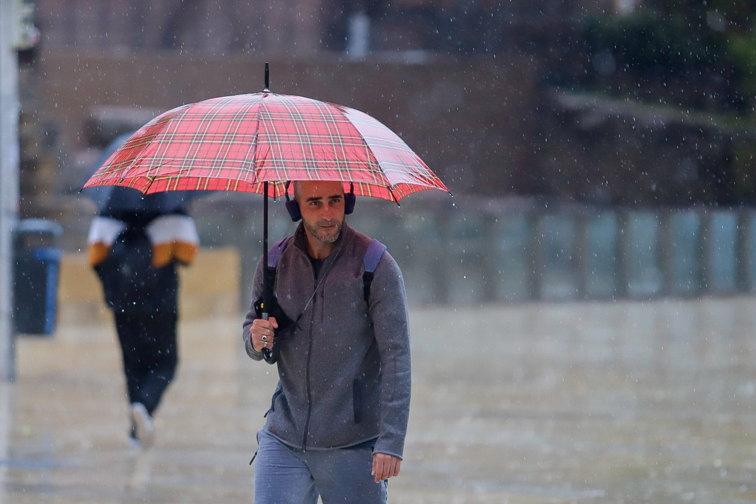 Intensas lluvias. Foto: Europa Press.