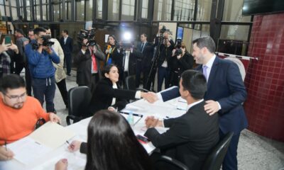 Raúl Latorre presente durante apertura de inscripción para concurso en Diputados. Foto: Gentileza.