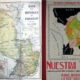 La disputa por los territorios entre Paraguay y Bolivia, en los textos escolares. Mapa de 1905 del libro de Héctor F. Decoud (izquierda) y carátula del libro boliviano de 3er grado de instrucción primaria de 1928 (derecha) de autoría de Alfredo y Heriberto Guillén Pintos.