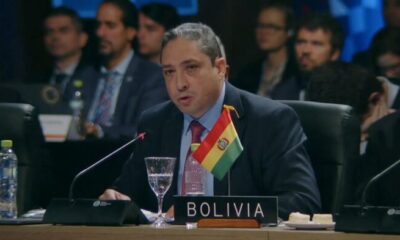 Delegado de Bolivia ante la OEA, Héctor Arce. Foto: Agencia IP.