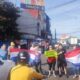 Manifestación de comerciantes del Mercado 4. Foto: Gentileza.