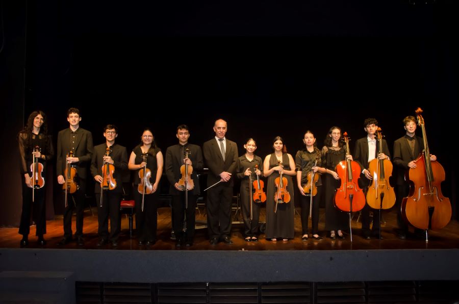 Orquesta de Cámara Juvenil CCPA. Cortesía