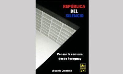 Portada del libro "República del silencio", de Eduardo Quintana (Ed. Servilibro). Cortesía