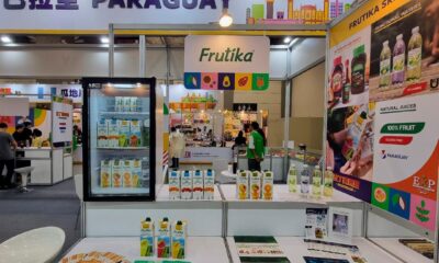 Stand de Frutika en Taipéi. Foto: Gentileza.