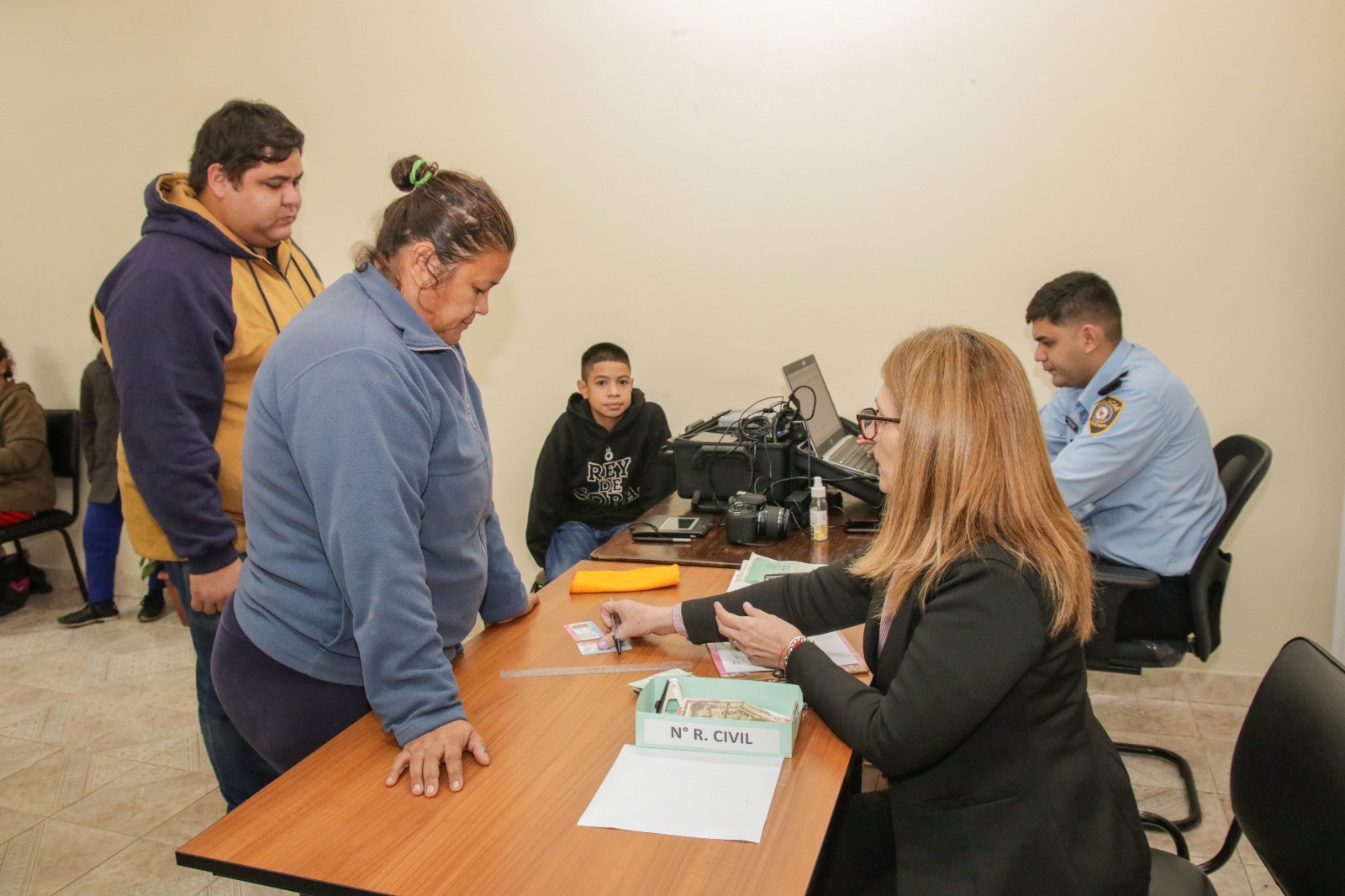 Los centros cívicos cuentan con jornada de documentación. Foto: Gentileza.