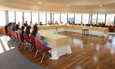 La reunión se realiza en el Congreso Nacional. Foto: Gentileza.