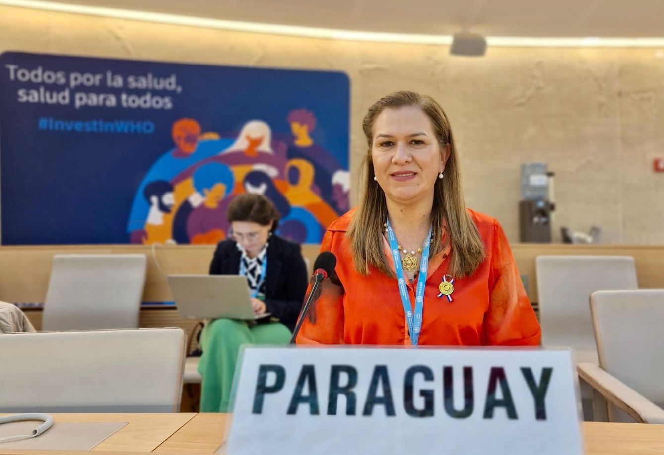 María Teresa Barán, ministra de Salud. Foto: Gentileza.