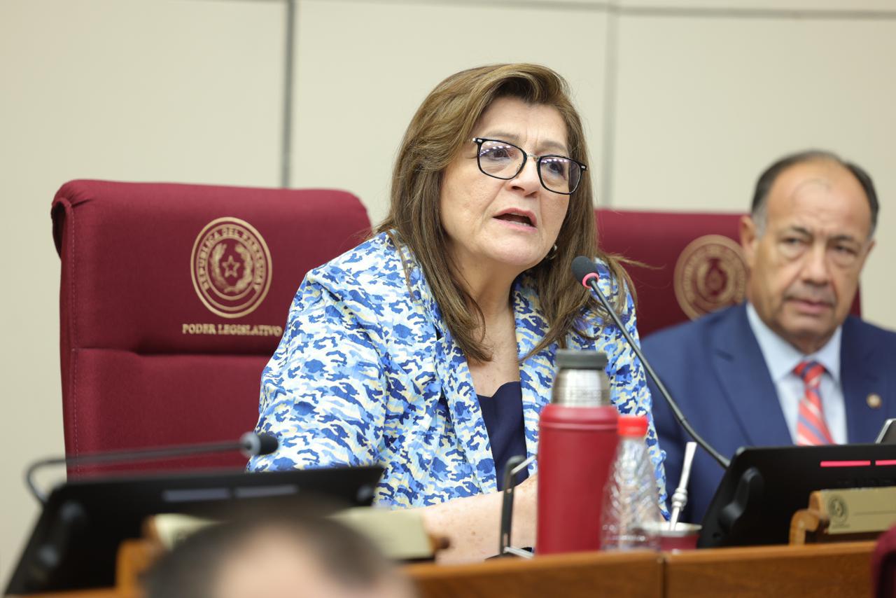 Blanca Ovelar.Foto: Gentileza.