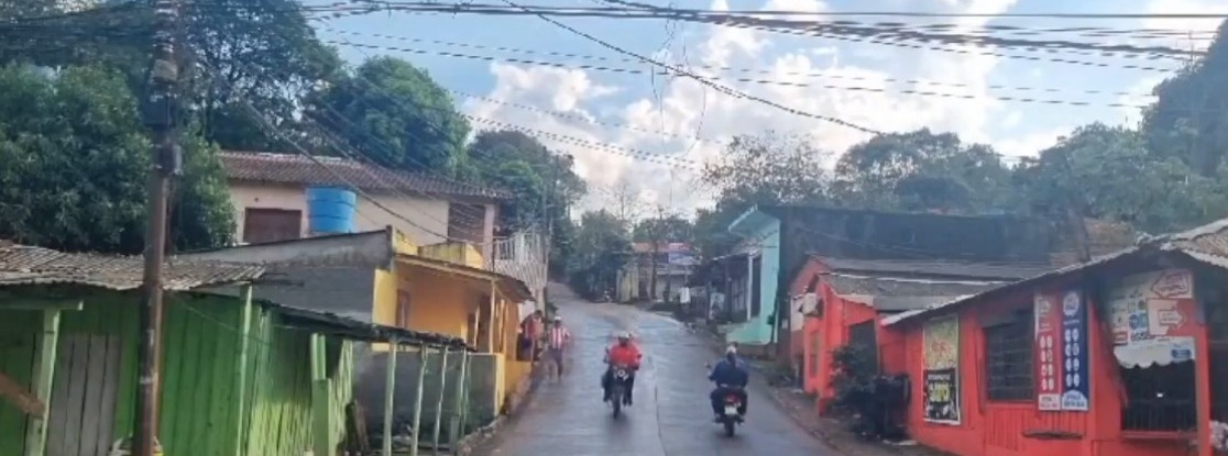 El despojo fue realizado en el barrio San Rafael. Foto: Captura.