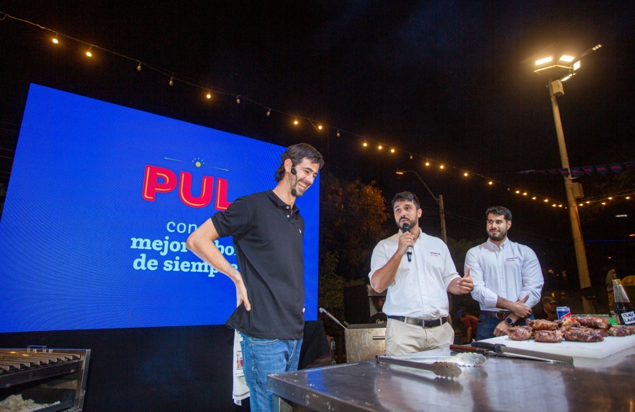 Luciano "Lauca" Luchetti de "Locos x el Asado". Foto: Gentileza.