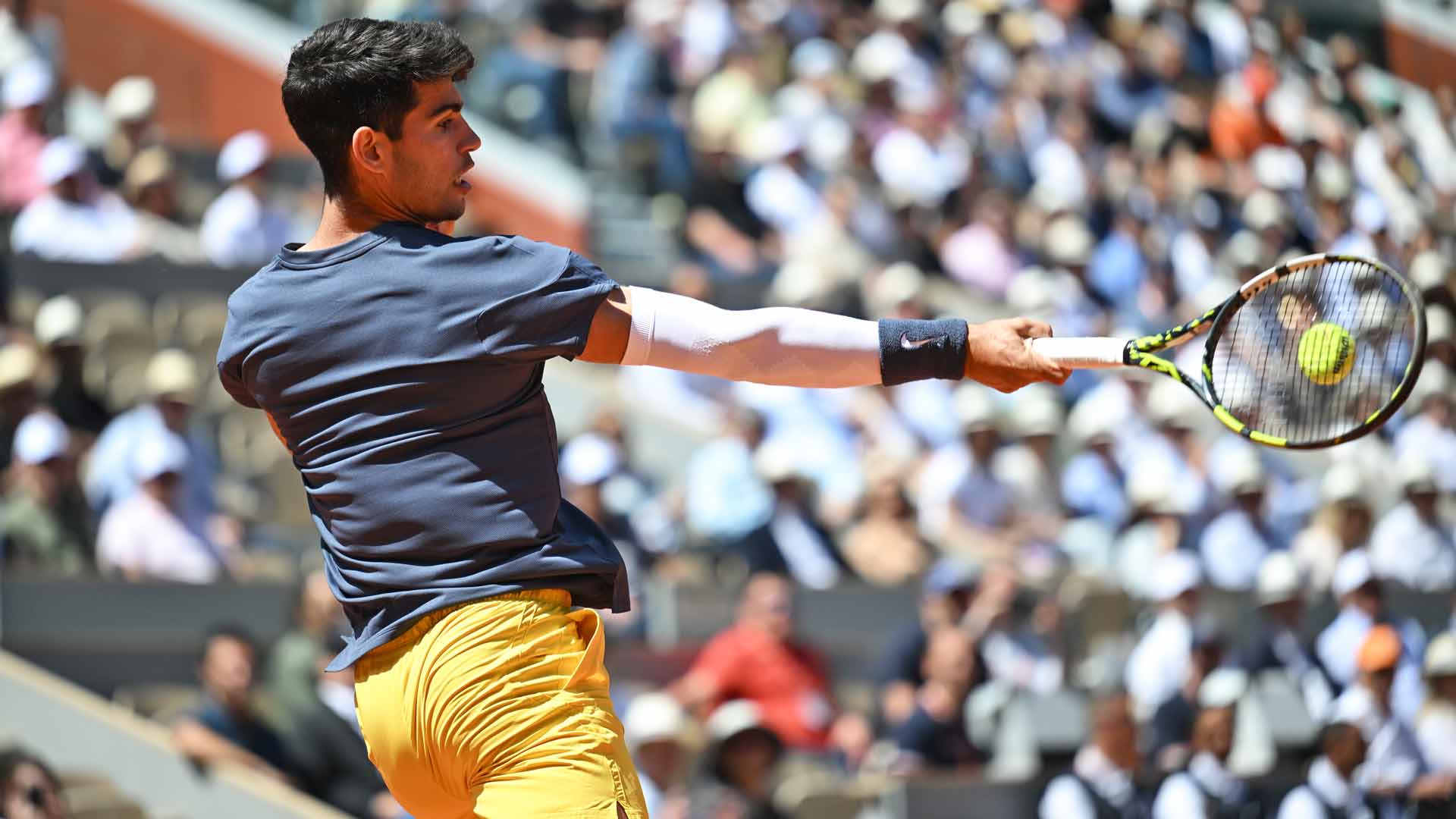 Calos Alcaraz venció al italiano Jannik Sinner. Foto: ATP Tour.