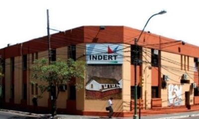 Sede del Indert en Asunción. Gentileza.