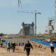 Obras del Puente de la Bioceánica. Foto: Gentileza.