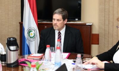 El senador Natalicio Chase, quien fue titular de la Essap y fiel seguidor del expresidente Mario Abdo Benítez, hoy es el máximo referente del cartismo en el Congreso Nacional. Foto: Senado.