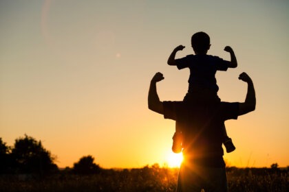 Padre e hijo. Foto: lamenteesmaravillosa