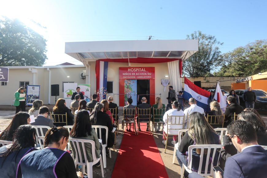 Pabellón Oncológico en el Acosta Ñu. Foto: MSP BS.