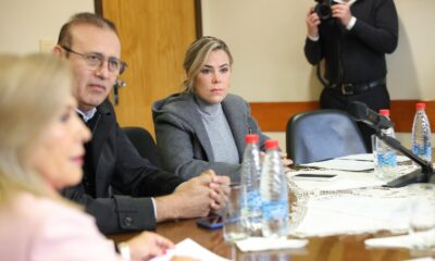 Hermelinda Alvarenga, Erico Galeano y Lizarella Valiente. Foto: Gentileza.