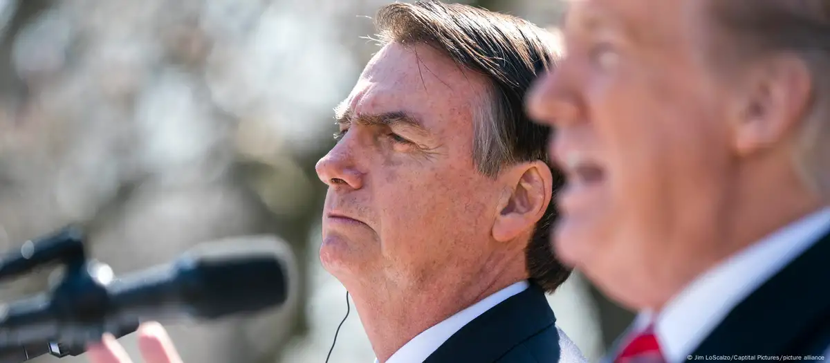 Jair Bolsonaro y Donald Trump, en 2019. Imagen: Jim LoScalzo/Captital Pictures/picture alliance