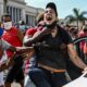 En Cuba, hay grandes restricciones a la libertad de prensa, especialmente si se trata de cubrir protestas como las del 11 de julio de 2021 (en la foto). Imagen: Yamil Lage/AFP