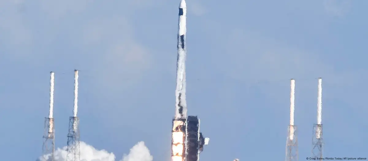 Cohete SpaceX. Imagen: Craig Bailey/Florida Today/AP/picture alliance